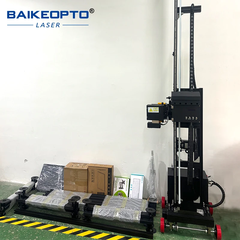 BK-GP200X High Precision UV-CMYKW Wall and floor robot paint machine 3D 2in1 Printing Machine Wall floor Painting Robot