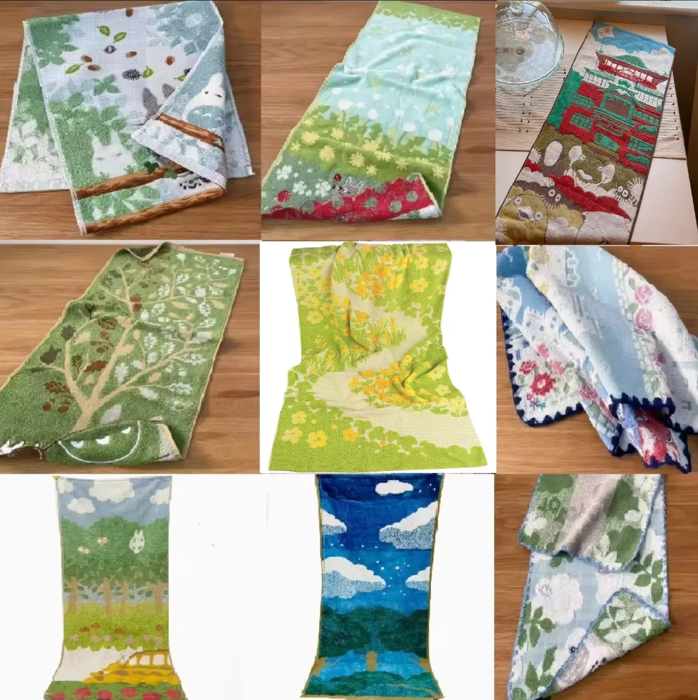 60x120cm, There Are Patterns, Bath Towel, Green Tree, Adult and Children's Household Bath Towel, Thick, Soft and Absorbent