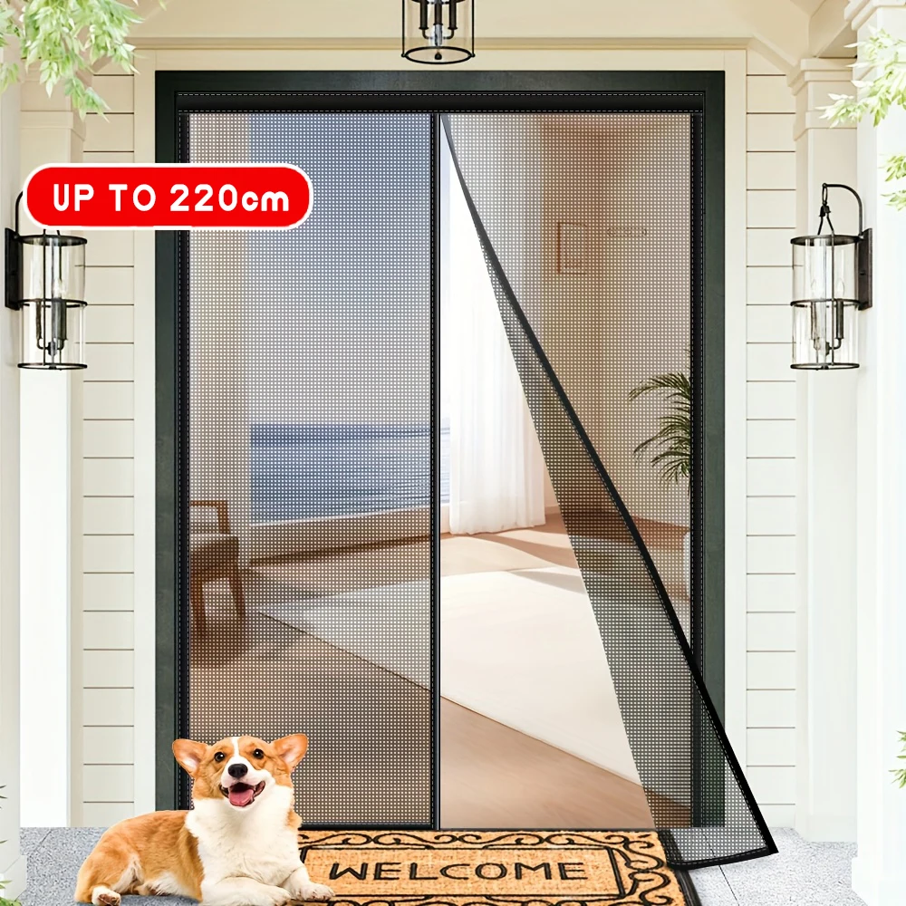 Door Mosquito Net Screen Mosquitoes Moustique Curtain House Home Magnet Mesh Magnetic Automatic Closing Curtains Anti Fly Insect