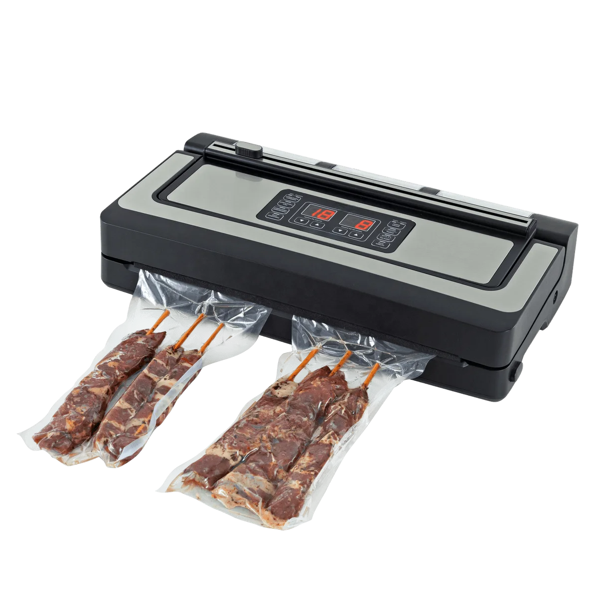 

Commercial Portable Automatic Electric Vacuum Packing Machine with Mini Bag Sealer and Cutter for Home use Use