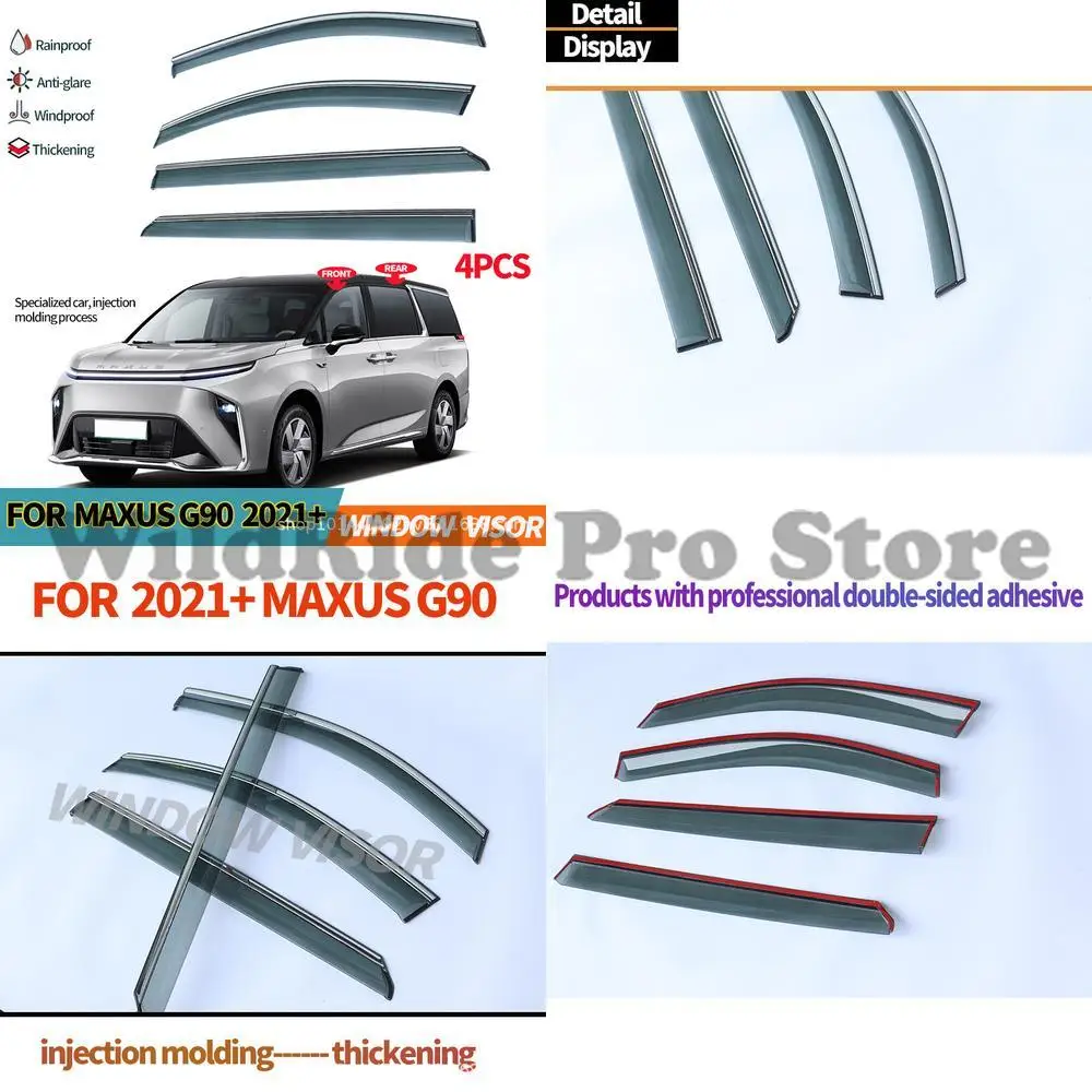 

1 set For MAXUS G90 Window visor car side window sun shade rain guard