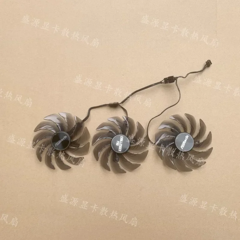 For ASRock RX 6600XT 6700XT 6750XT Challenger Graphics Card Cooling Fan Replacement