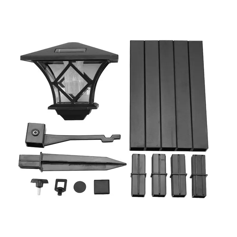 

A20F-1.5M LED Solar Powered Traditional Garden Lamp Post Lamppost Lantern Light Decor