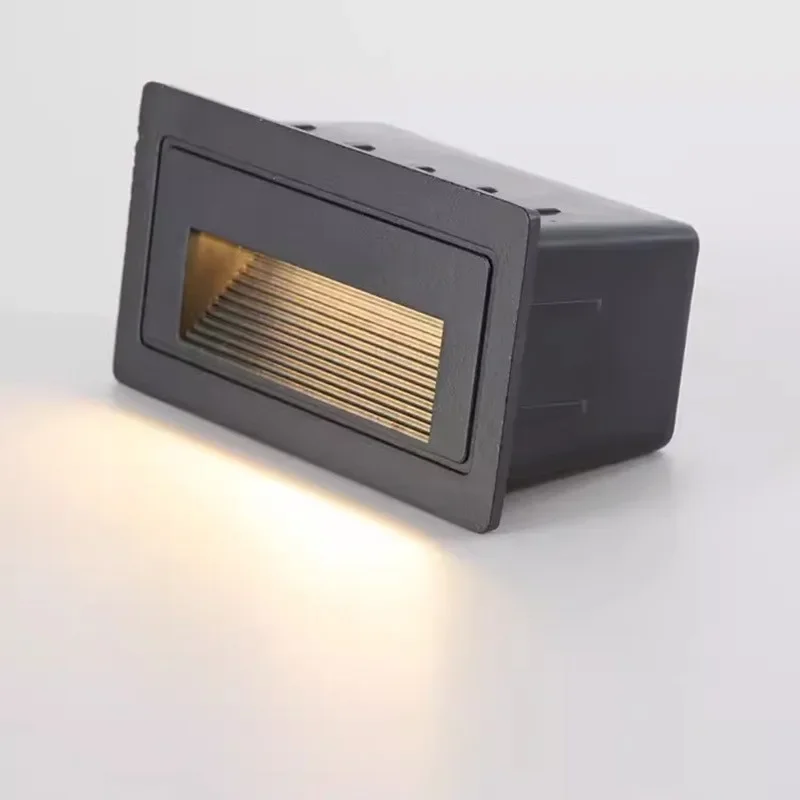 IP65 Waterproof Recessed Staircase LED Night Light 3W 220V/12V Outdoor Garden Sidewalk Lighting for Bedroom Ladder Steps