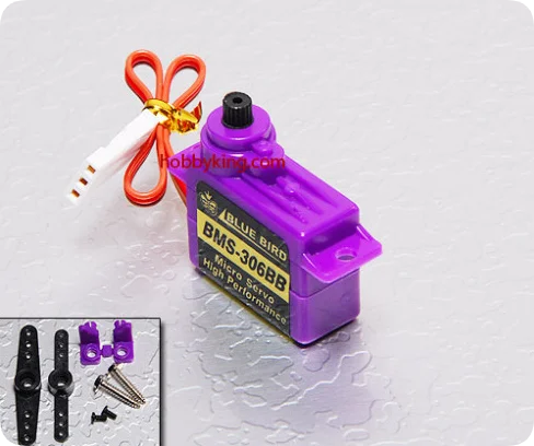 BMS-306BB Micro Servo 1.1kg / .10sec / 6.5g 6.6G Made in Taiwan BMS306