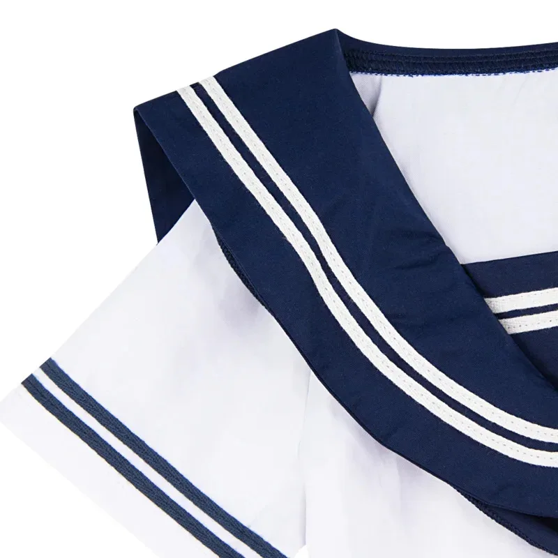 

Kids Boys Girls Sailor Costume Halloween Carvial Cosplay Clothes Sets Children Japanese Style Uniform Child Cute JK Suit QE33