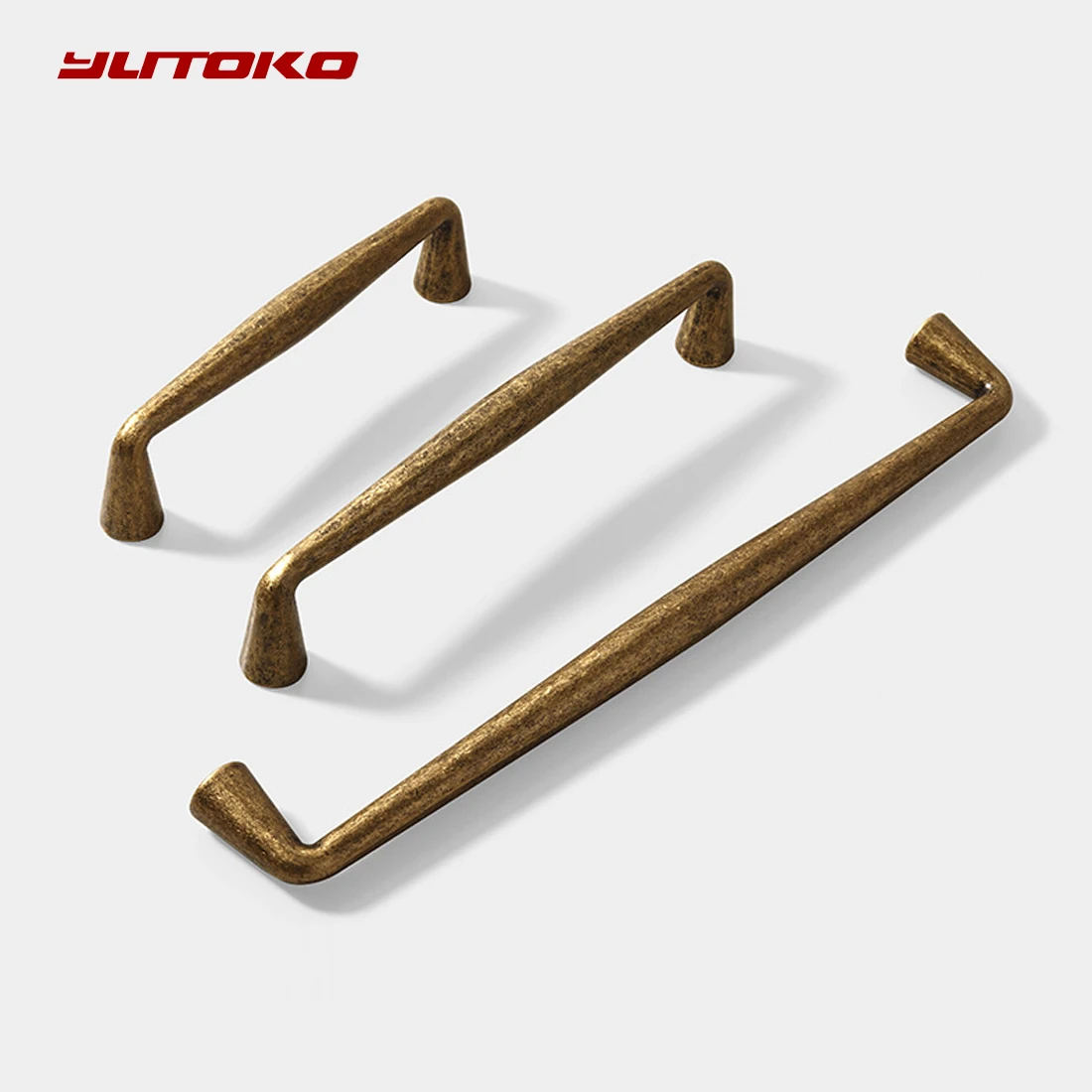 YUTOKO Metal Antique Wardrobe Cupboard Pull Handles Retro Brass 96mm Kitchen Drawer Cabinet Door Handle Furniture Knobs