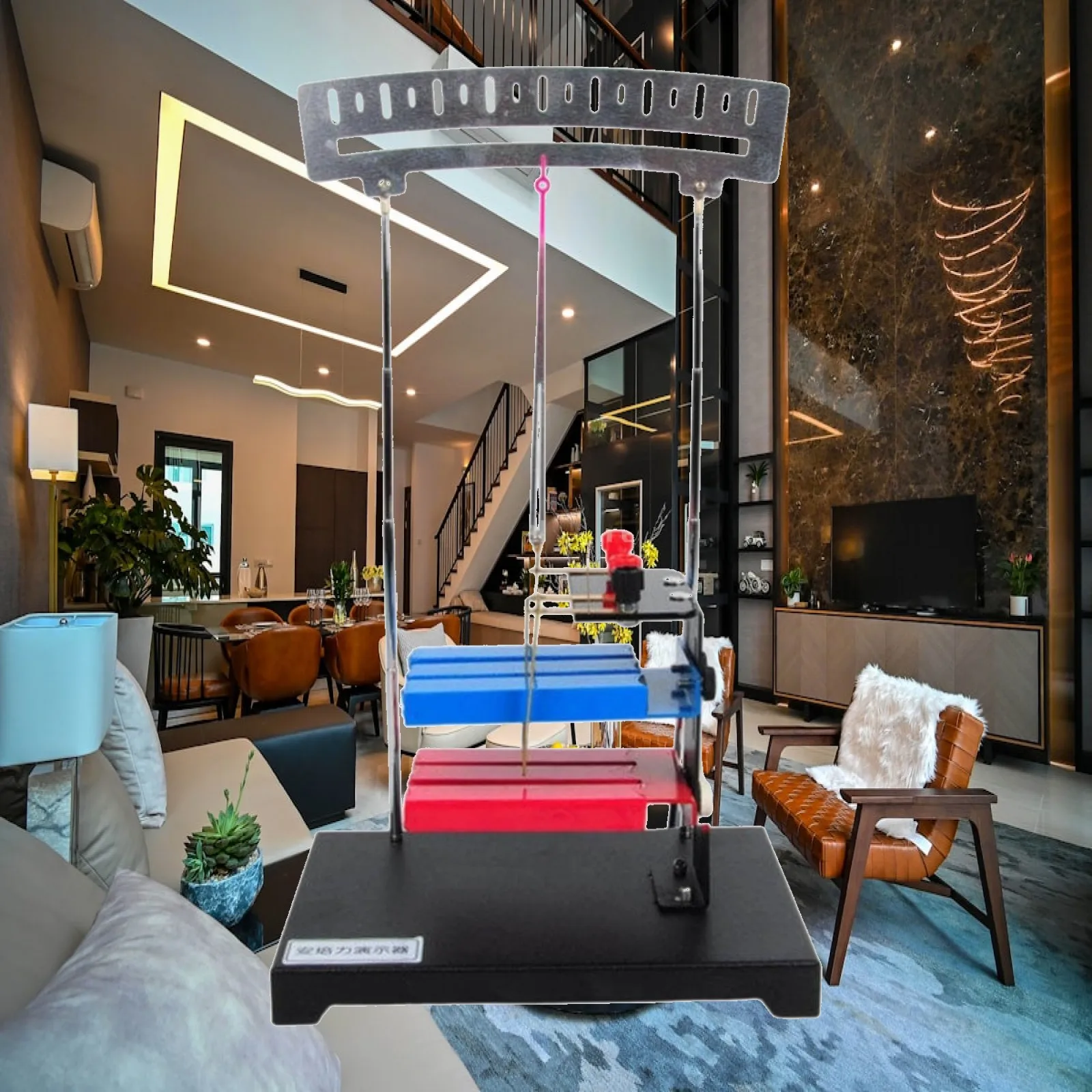 Ampere Force Apparatus Desktop Physics Demonstrator with Pointer Open-Frame
