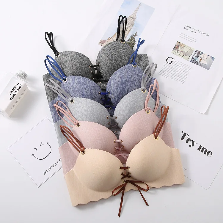 Bra for Women Super Push Up Bras Sexy Seamless Women\'s Underwear Wire Free Female bralette Beauty Back lingerie Ladies Brassiere