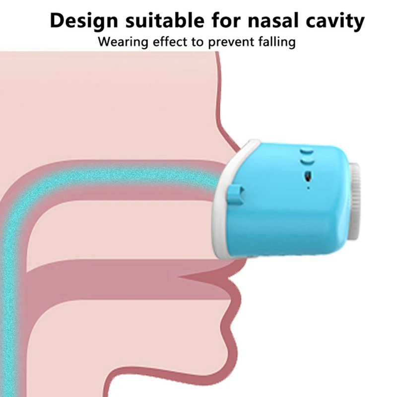 Nose-Mounted Electric Atomizer To Stop Snoring, Home Anti-Snoring Device, Smart Breathing Anti-Snoring Device