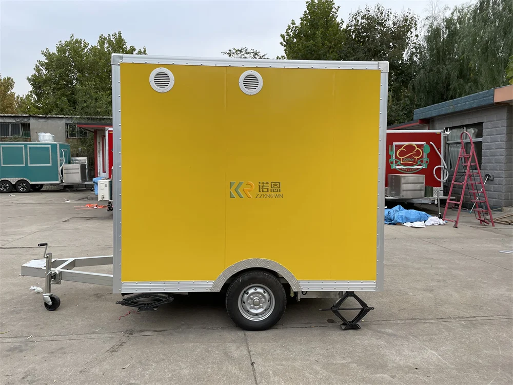 Konzession Fast-Food-LKW Straße mobile Lebensmittel Anhänger Eis wagen benutzer definierte Küche Kaffee Anhänger Lebensmittel Kiosk