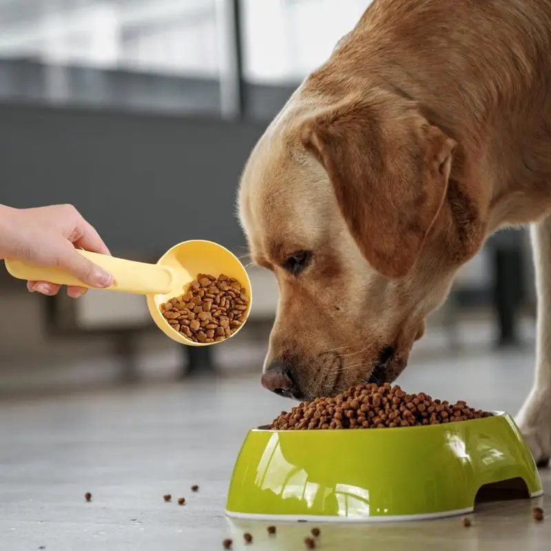 Dog Food Scoop Pet Feeding Spoon Pet Food Feeding Cup For Cat Dog Food Dog Cat Food Feeding Spoon Pet Treat Scoop