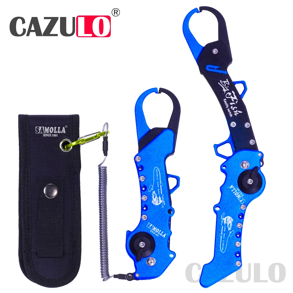 

Fishing Accessories Fold Grip Aluminum Alloy Hook Controller Adjustable Fish Lip Hand Grip Plier Grabber Gripper Fishing Tools