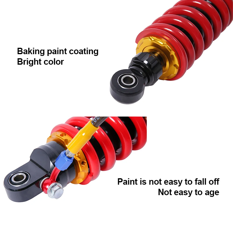 ممتص صدمات أحادي للدراجات النارية، خرطوم زيت متحرك قابل للتعديل، ممتص الصدمات الهيدروليكي #3