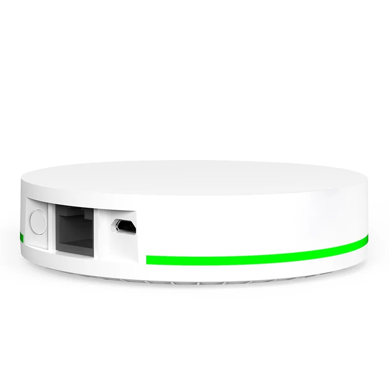 Tuya Zigbee 3.0 Gateway Hub Network Wire Smart Home Bridge جهاز التحكم عن بعد لـ Alexa Google