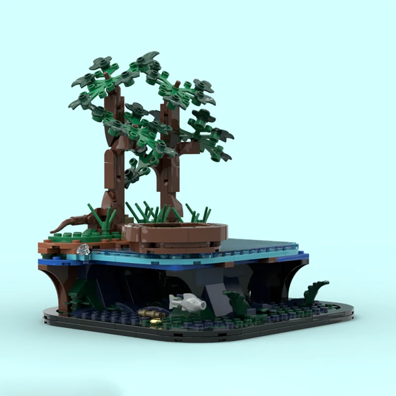 Magische Ringe Film Modell Moc Bausteine Berühmte Szene Modell Technologie Modulare Geschenke Bau DIY Montage Spielzeug