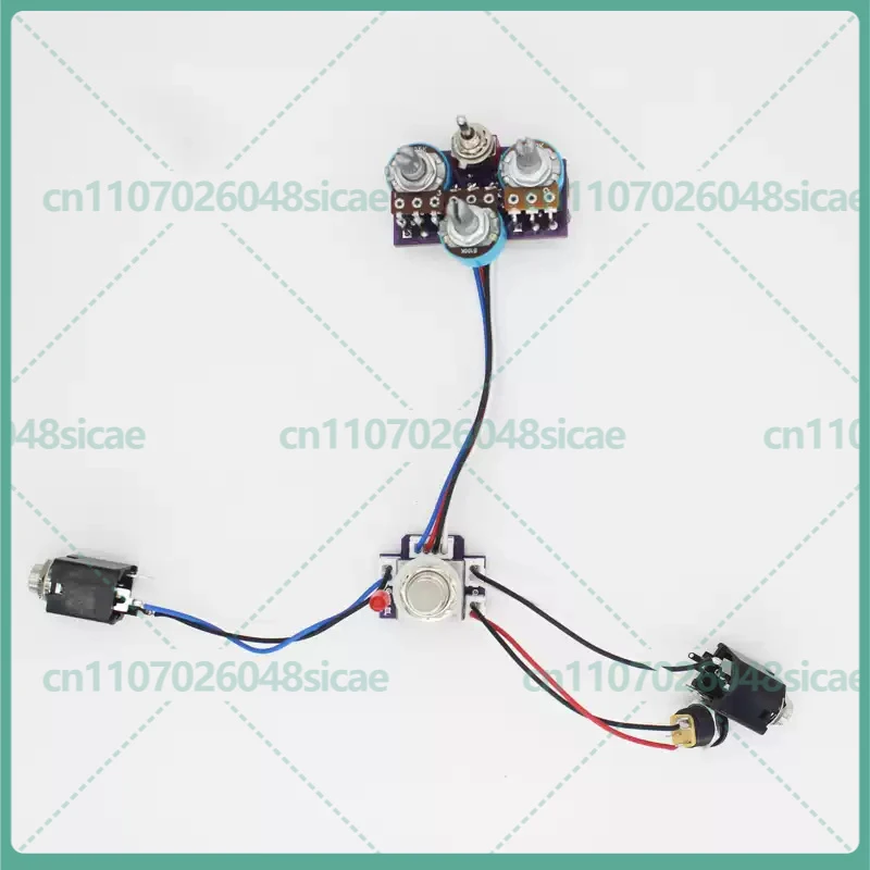 1-5pcs FOR Tube Screamer Overdrive Boost DIY Guitar Effect Pedal PCB Circuit Board Clone