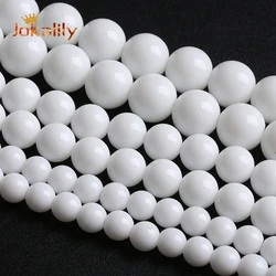 4 6 8 10 12 14mm Natural White Agates Onyx Stone Beads Round Loose Spacers Beads For Jewelry Making Diy Bracelet Accessories 15