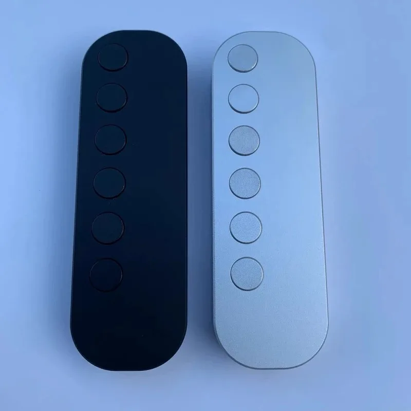black silver wordless infrared learning amplifier remote control