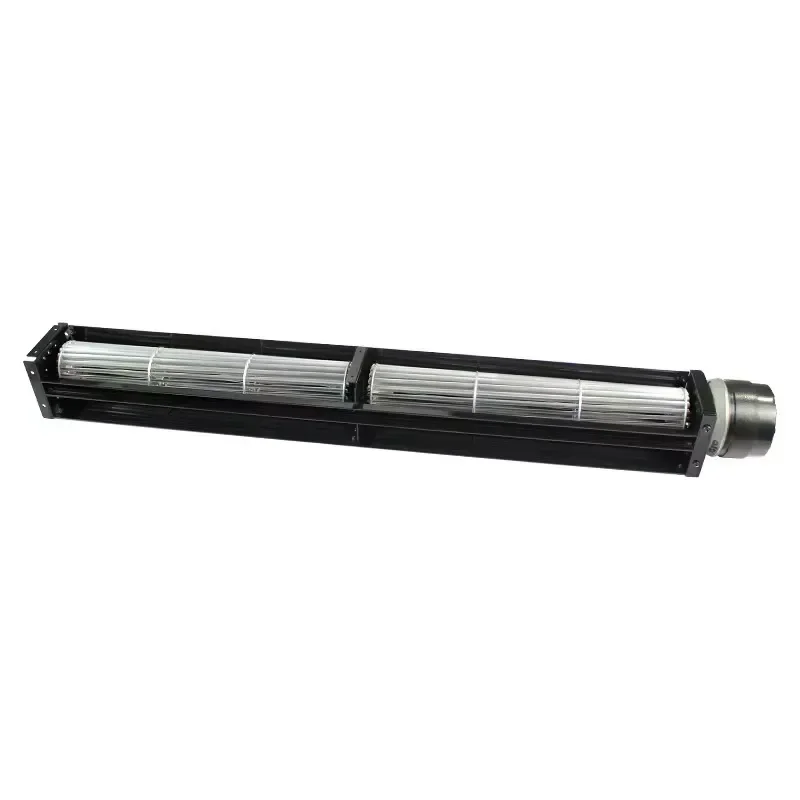 HY50AC Series Cross Flow Fan High Air Volume Silent Operation Aluminum Alloy Housing AC Motor Industrial Ventilation Blower