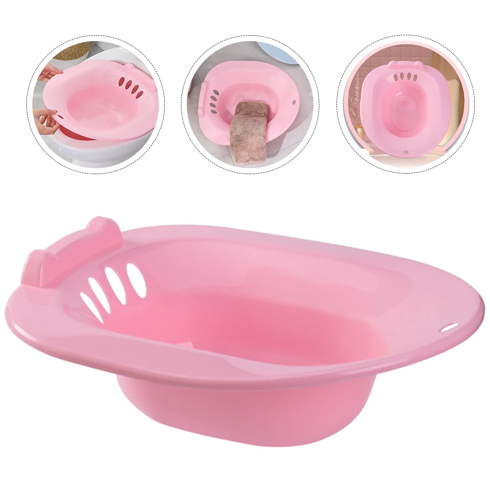 Toilet Soaking Basin Bidet Sitz Bath for Hemorrhoids Men Travel Postpartum Care