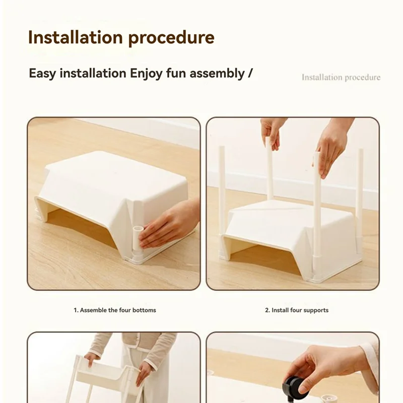 M-Modern-Household Snacks Storage Bookshelf, Trolley Storage Rack, Storage Rack Kitchen Fruit And Vegetable Basket