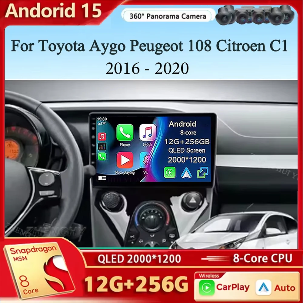 Android 15 Car Radi…