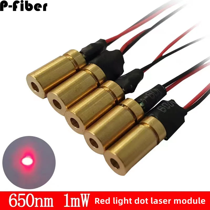 Spot Laser Aiming Module 650nm 1mW Red Laser Eurogauge High-quality Photoelectric Device