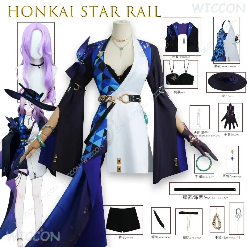 

asdh8@ ‌ ‌ ‌ ‌ ‌ ‌ ‌ ‌ ‌ ‌ ‌ ‌ ‌ Game Jade Cosplay Costume Wig Honkai Star Rail Stoneheart Interastral Peace Corporation Outfit