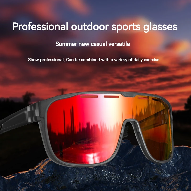 ENLEE Cycling Outdoor Sports Marathon Running Polarised Eyewear Mountain Bike Colour Changing Windproof Goggles