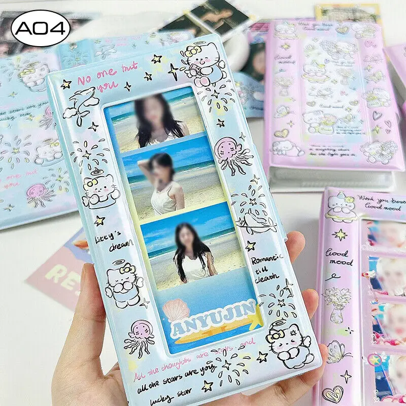 40 جيب ألبوم صور PVC معلومات كتيب الكتابة على الجدران جرو Photocard حامل بطاقة المعبود جمع كتاب لوازم الطلاب
