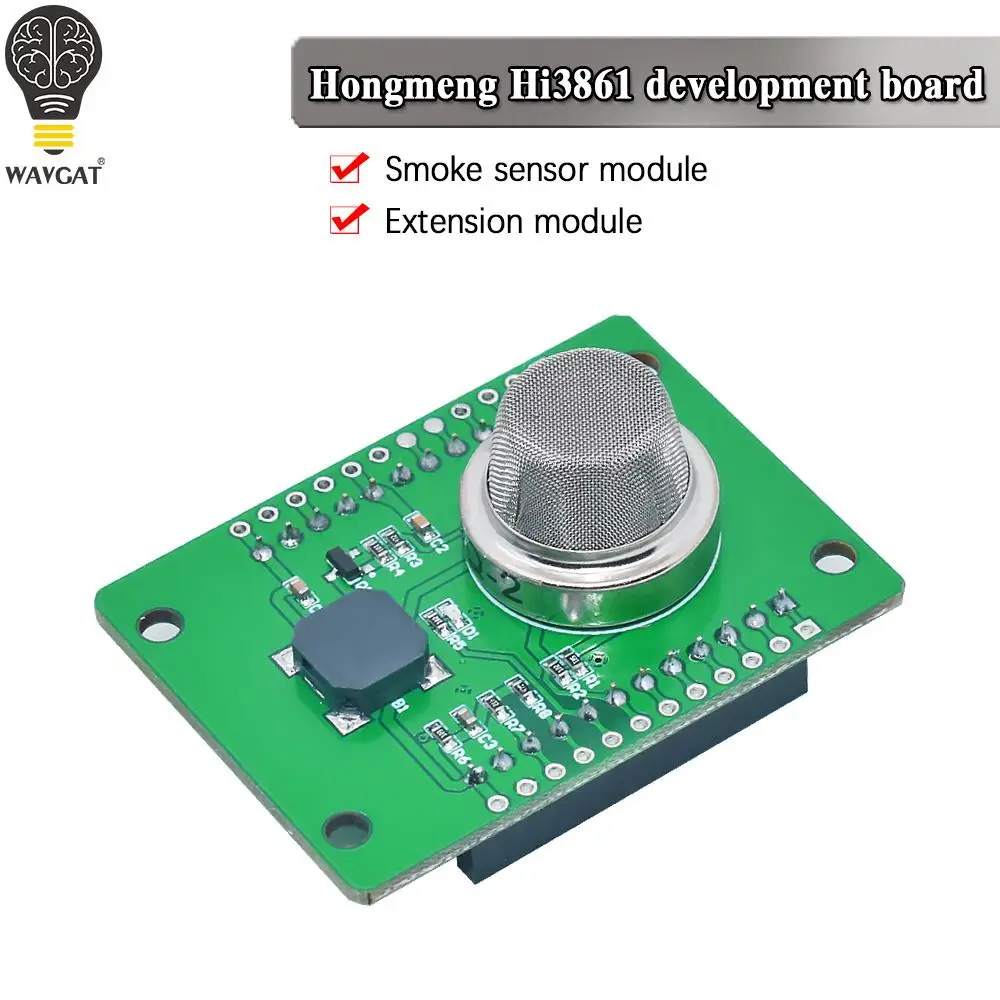 

Hongmeng Hi3861 development board expansion module/smoke sensor module