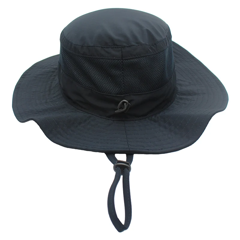 Summer Sun Protection Hat Cotton Breathable Casual Dark Fisherman Hat Men And Women Universal Outdoor Perspiration Travel Hat