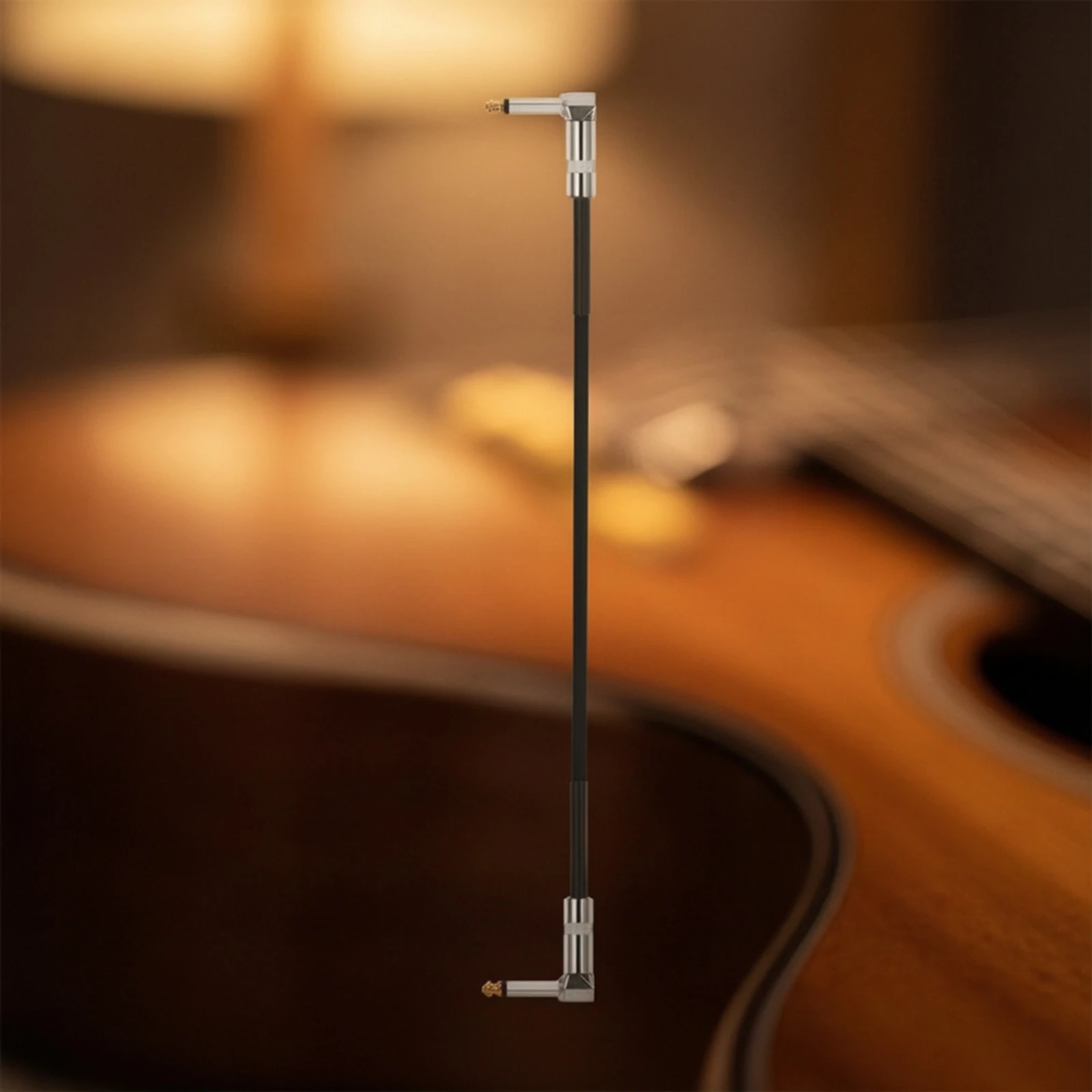 Guitar Effects Connector Cable Noise-Reducing Guitar Interconnect Cable Long-Lasting Noiseless for Guitarists, Stage