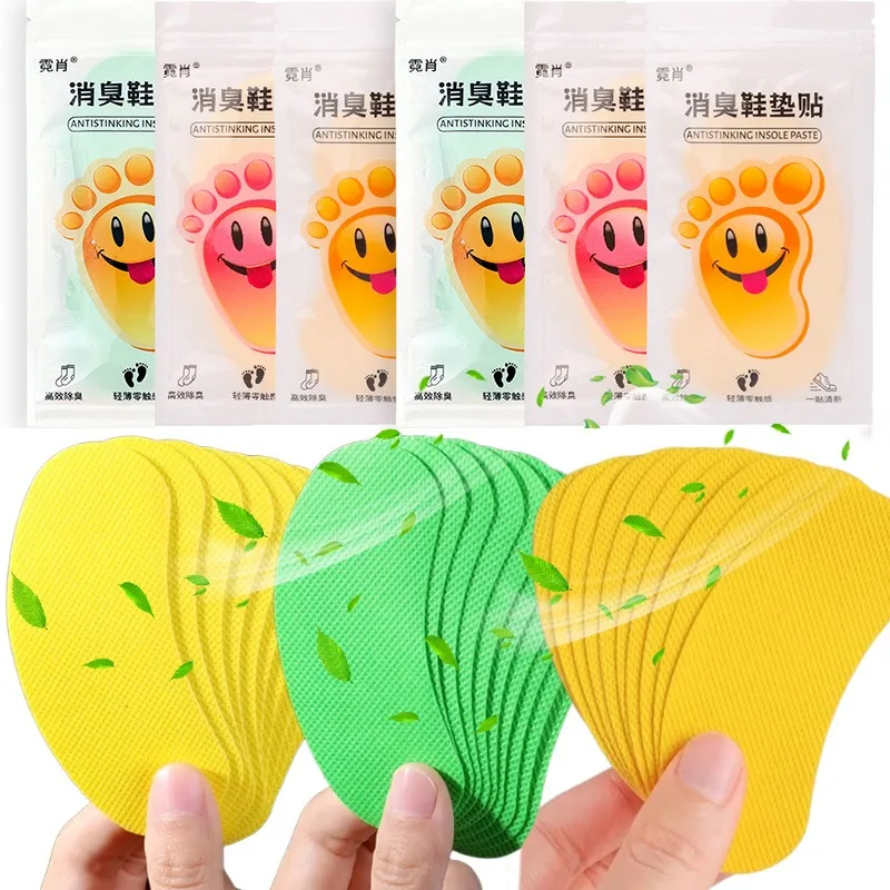 36 قطعة مزيل العرق الأحذية ملصق إزالة الروائح الكريهة رائحة الفواكه الطازجة نعل التعقيم ملصق منصات القدم رائحة مزيل الروائح الكريهة منصات