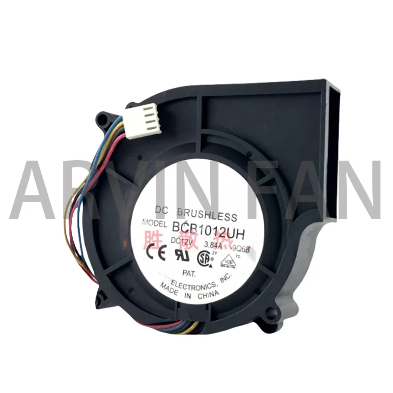 Original BCB1012UH BCB1012UH-9Q68 97*87*25mm DC12V 3.84A Server Cooling Server Blower Fan 97x97x25mm 4-wire