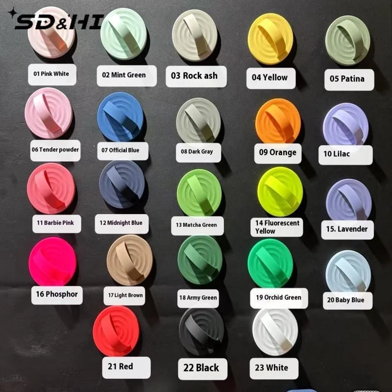 1 Piece Waterproof Removable Liquid Silicone Magnetic Phone Ring Holder Grip Attachment For Android Phone Cases