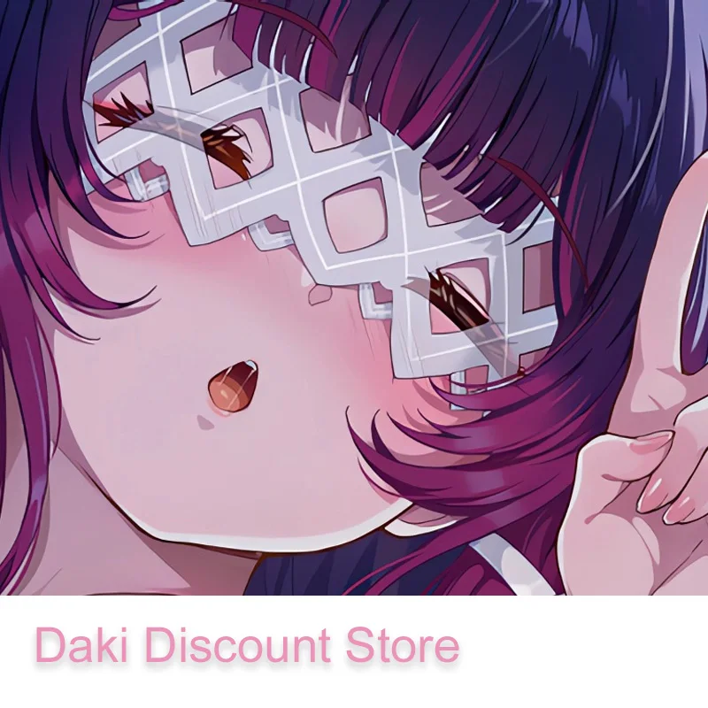 Dakimakura columbina (genshin impact) Anime Double-sided Print 2WAY Life-size Pillowcase Gift Body Pillow Cover