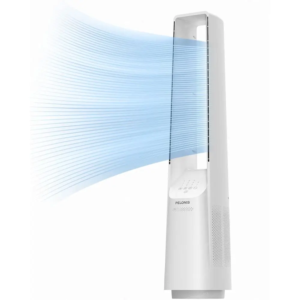 

BladelTower an with 26-33t Powerul Airlow, Alexa and Compatible, 6-Speed Settings, Quiet DC Motor, 120° Oscillation, 7-Hour Time