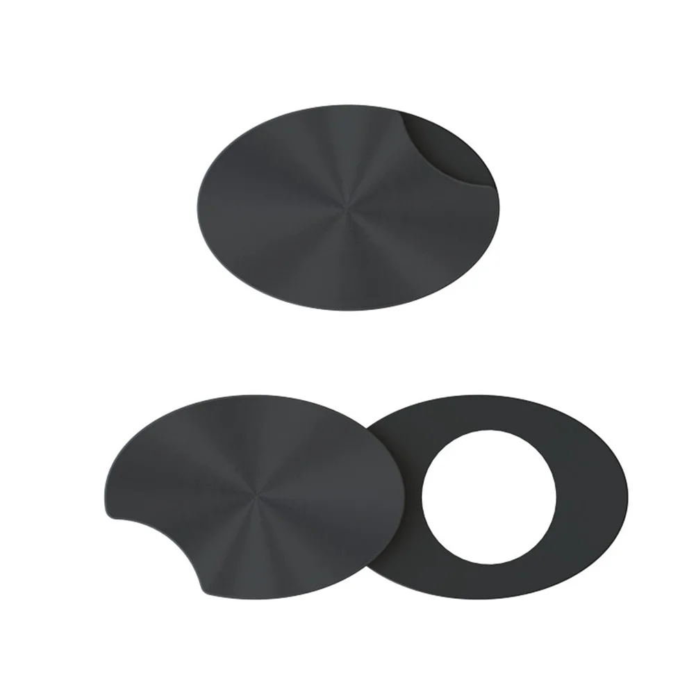 2 in 1 ABS Webcam Cover Laptop Camera Privacy Sticker Durable Security Cover Slider Compatible with Smartphones Tablets