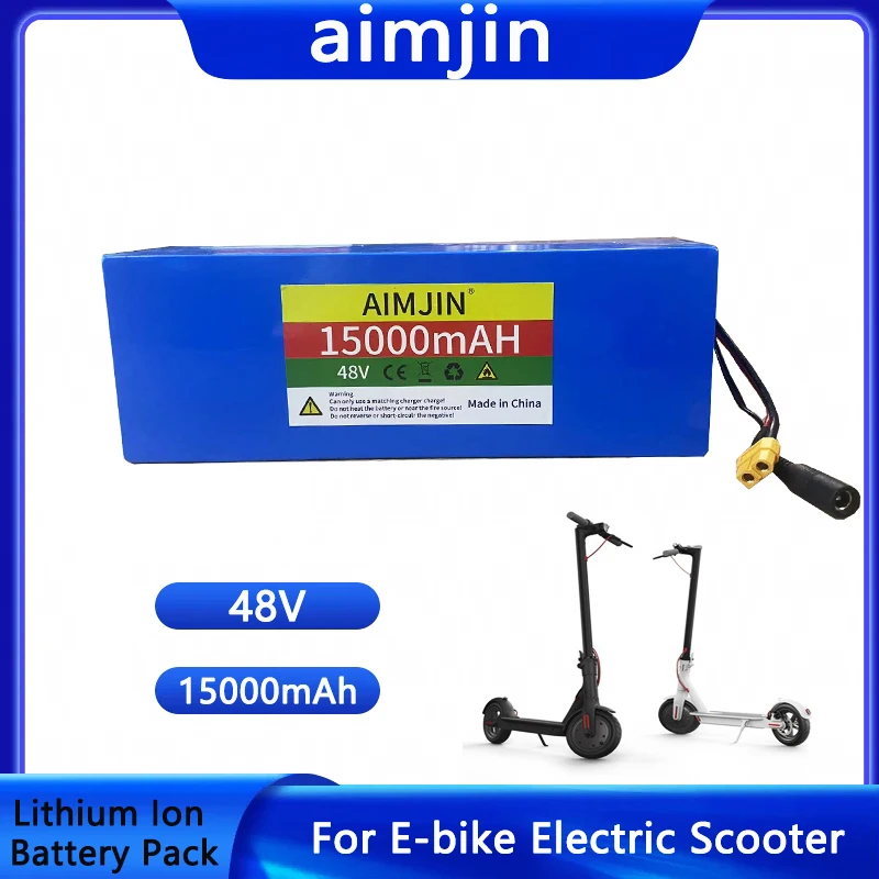 New Original 48V 15Ah Scooter Battery Pack for Electric BMS Board