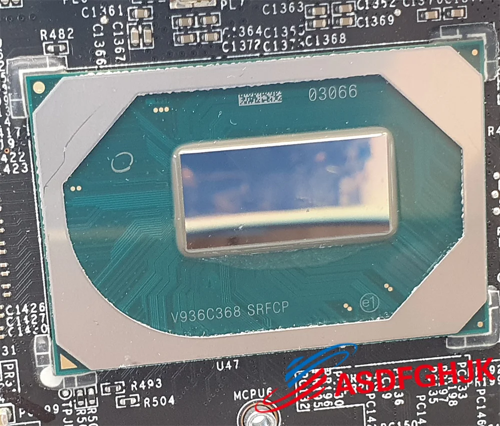 MS-17E51 for MSI GL75 9SD MS-17E5 LAPTOP MOTHERBOARD WITH I7-9750H AND RTX2060M TEST OK