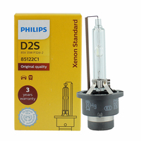 Philips HID D2S 35W Xenon Standard 4200K Auto Original Headlight Car Genuine Bulbs OEM Replacement Upgrade D2 ECE 85122C1, 1X