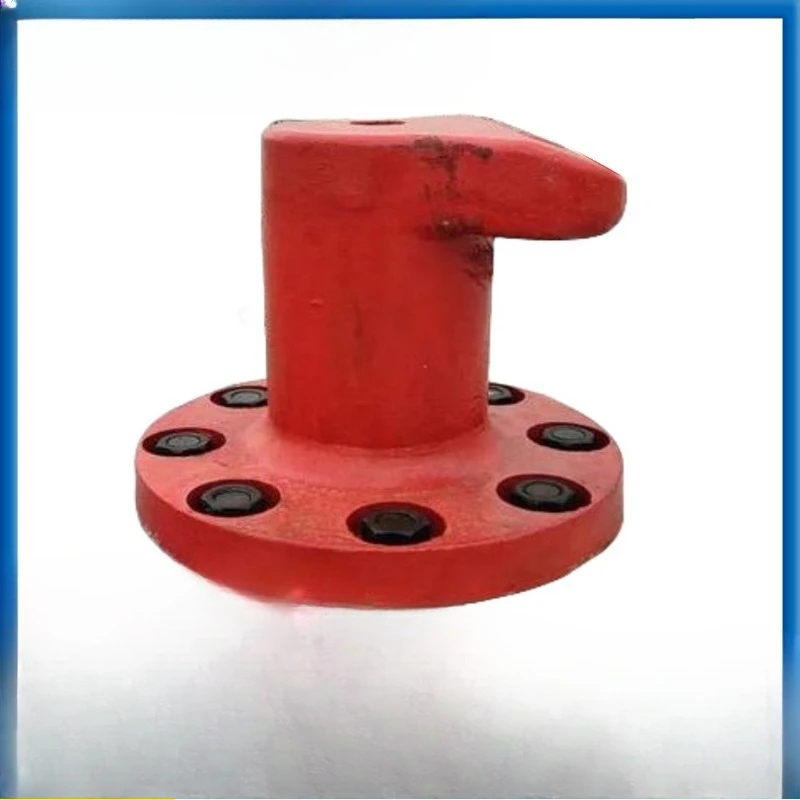 Cast iron bollard, dock bollard, double-post duckbill dock pillar