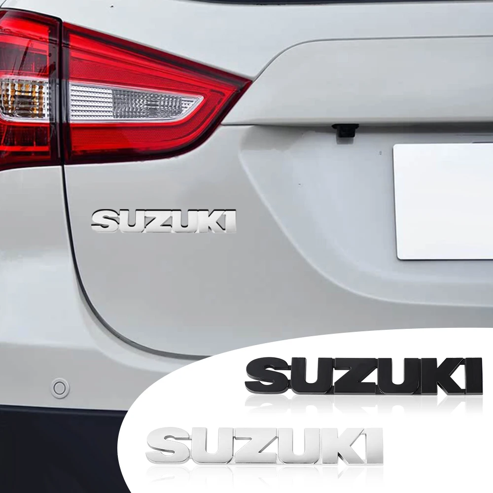 

Наклейка Suzuki 3D на бак автомобиля, эмблема на крыло, наклейка для Suzuki Grand Vitara, IGNIS, ALTO, Baleno, SX4, Swift, Jimny, Antelope, Gsxr