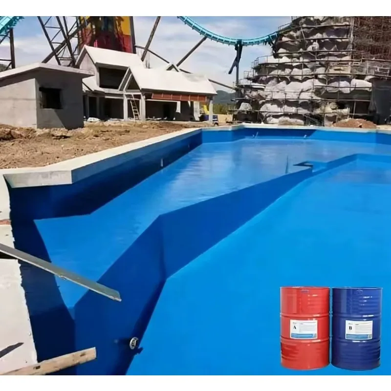 Two Component Spray Polyurethane Elastomer Liquid Coating with 18MPa Tensile Strength