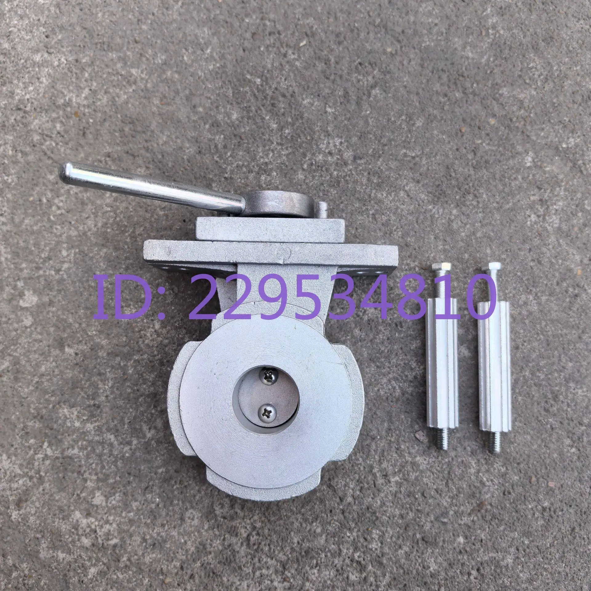 Actuator butterfly valve Butterfly aluminum alloy air valve Kiln air valve DN25