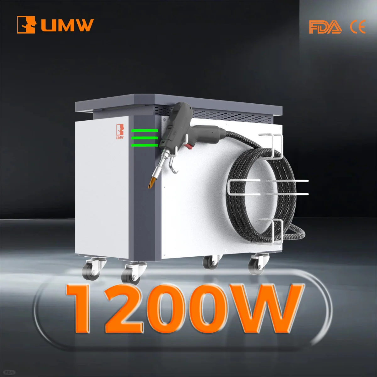 UMW 4-in-1 1200W Fiber Laser Welding Machine for Metal Air Cooled - Welding Cleaning Cutting All-in-One Laser Welder