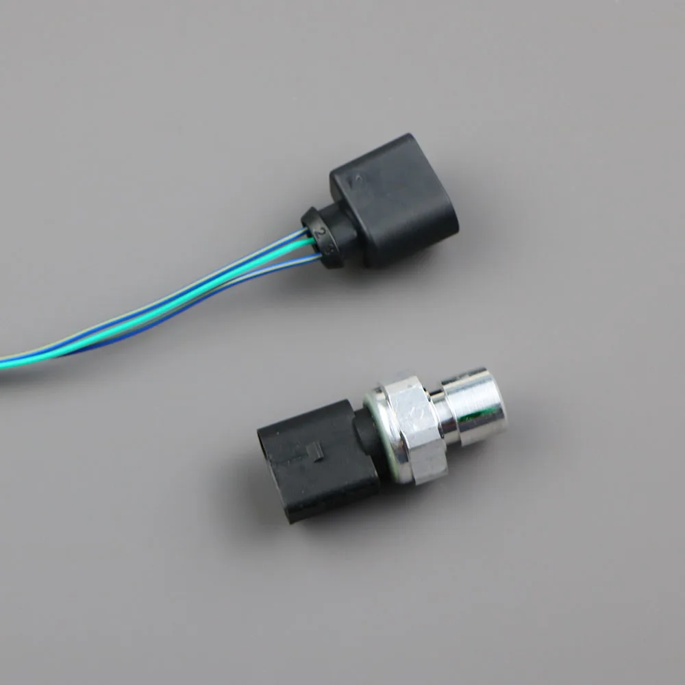 5Q0959126A HVAC Pressure Sensor Switch A/C & Plug 5Q0959126B 8K0973703 For VW Audi 4