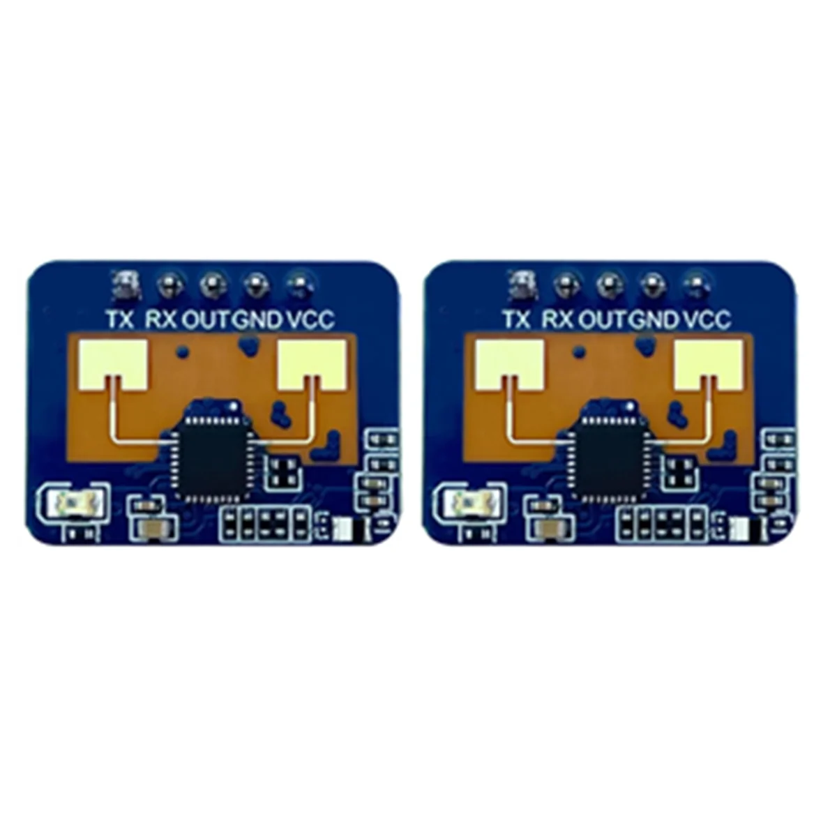 SCLS 2Pcs 24G MmWave HLK-LD2410C Human Presence Radar Sensor Motion Detection Module